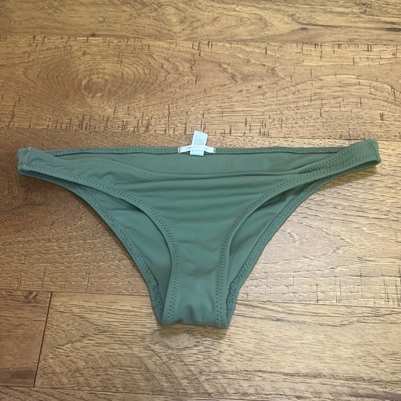Made by Dawn Woman’s Green Bikini Bottoms Size L - Picture 1 of 4